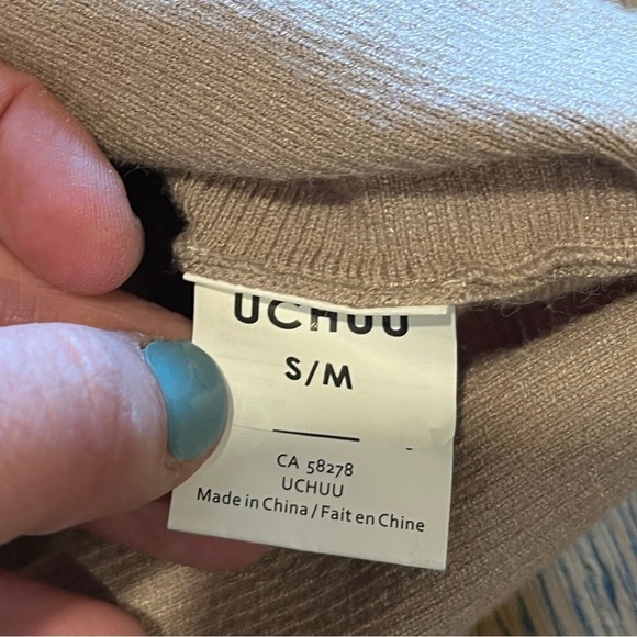 📍UCHUU Oversized Knit Sweater - Taupe (Size S/M) - Picture 3 of 14